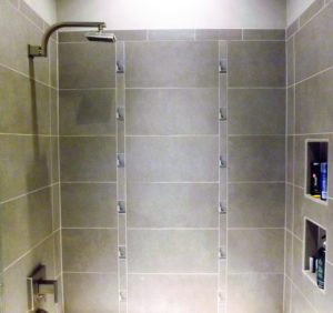 Gray Tile Shower
